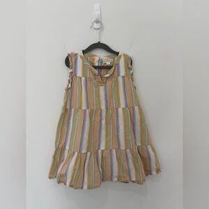 🌈 Roller Rabbit Girls Dress - Size 8y – Tiered Rainbow Pippa Dress 🌈